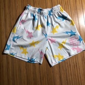 Eric Emanuel x BAPE Star Mesh Short